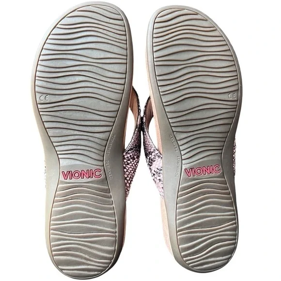 VIONIC LUCIA TOE POST SANDAL WOMEN'S size 11 - Picture 7 of 8